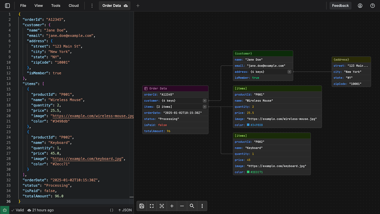 Desktop App Interface